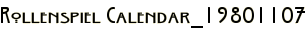 Rollenspiel Calendar_19801107