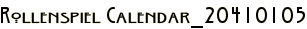 Rollenspiel Calendar_20410105