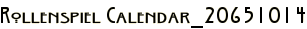 Rollenspiel Calendar_20651014