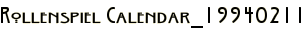 Rollenspiel Calendar_19940211