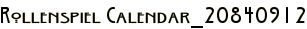 Rollenspiel Calendar_20840912