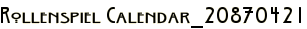 Rollenspiel Calendar_20870421
