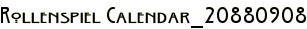 Rollenspiel Calendar_20880908