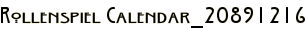 Rollenspiel Calendar_20891216