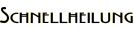 Schnellheilung