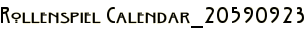 Rollenspiel Calendar_20590923