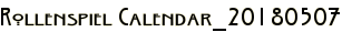 Rollenspiel Calendar_20180507