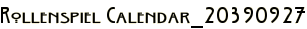Rollenspiel Calendar_20390927