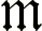 m