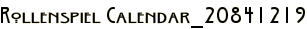 Rollenspiel Calendar_20841219