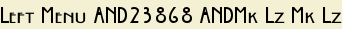 Left Menu AND23868 ANDMk Lz Mk Lz