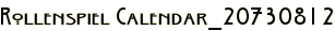 Rollenspiel Calendar_20730812