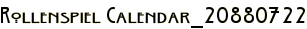 Rollenspiel Calendar_20880722