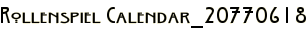 Rollenspiel Calendar_20770618