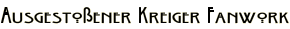 Ausgestoßener Kreiger Fanwork