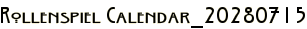 Rollenspiel Calendar_20280715