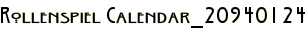 Rollenspiel Calendar_20940124