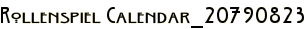 Rollenspiel Calendar_20790823