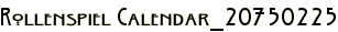 Rollenspiel Calendar_20750225