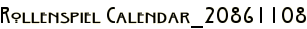 Rollenspiel Calendar_20861108