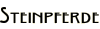 Steinpferde