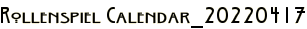Rollenspiel Calendar_20220417