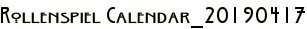 Rollenspiel Calendar_20190417