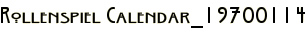 Rollenspiel Calendar_19700114