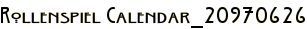 Rollenspiel Calendar_20970626