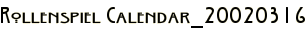 Rollenspiel Calendar_20020316