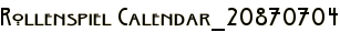 Rollenspiel Calendar_20870704