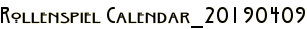 Rollenspiel Calendar_20190409