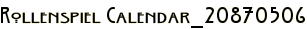 Rollenspiel Calendar_20870506