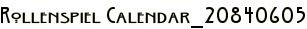 Rollenspiel Calendar_20840605
