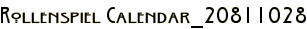 Rollenspiel Calendar_20811028