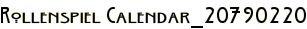 Rollenspiel Calendar_20790220