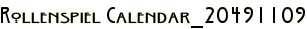 Rollenspiel Calendar_20491109