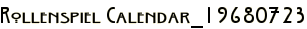 Rollenspiel Calendar_19680723