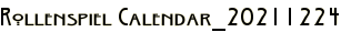 Rollenspiel Calendar_20211224