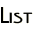 List