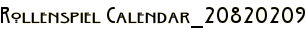 Rollenspiel Calendar_20820209