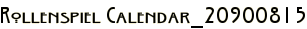Rollenspiel Calendar_20900815