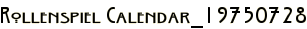 Rollenspiel Calendar_19750728