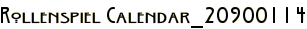 Rollenspiel Calendar_20900114