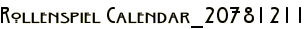 Rollenspiel Calendar_20781211