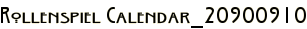 Rollenspiel Calendar_20900910