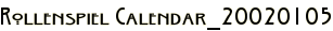 Rollenspiel Calendar_20020105