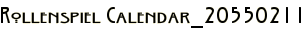 Rollenspiel Calendar_20550211