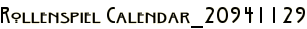 Rollenspiel Calendar_20941129