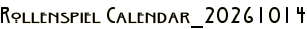 Rollenspiel Calendar_20261014